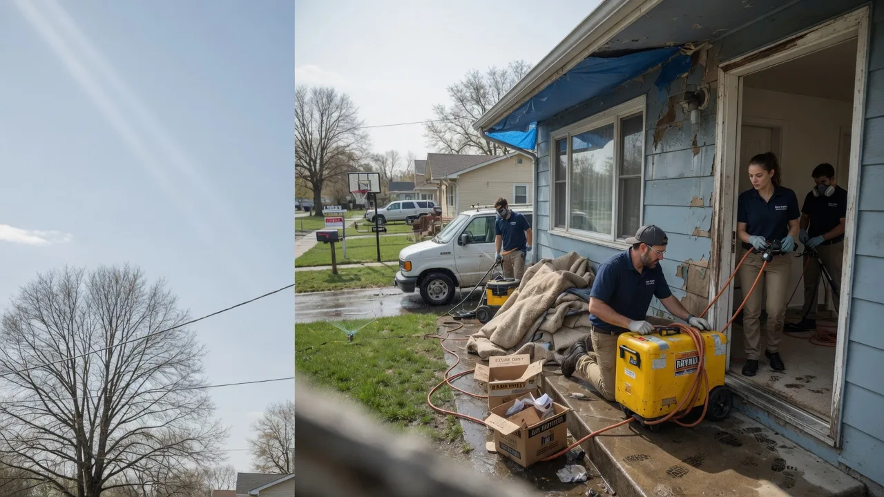 Basement Flood Cleanup in Wagon Mound, NM near me